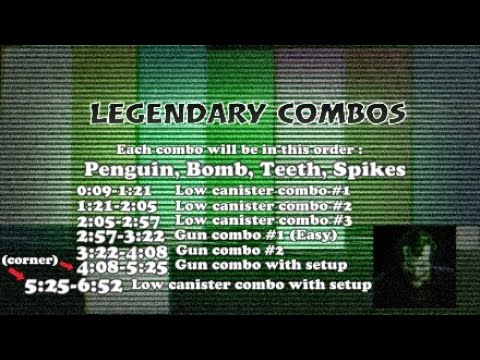 Joker's Combo Guide : Legendary (Check description for details)