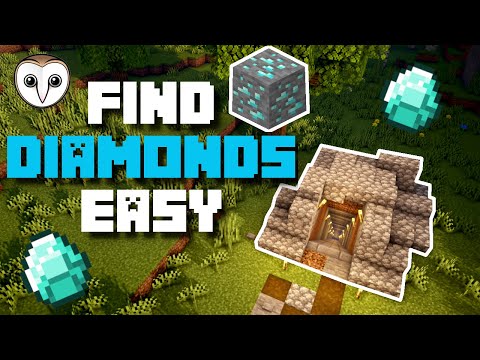 Minecraft: How to find Diamonds EASILY! | Tutorial (1.15+)