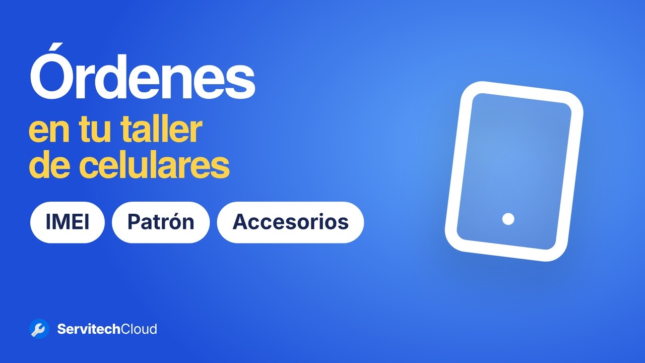 Cómo crear órdenes de trabajo de celulares