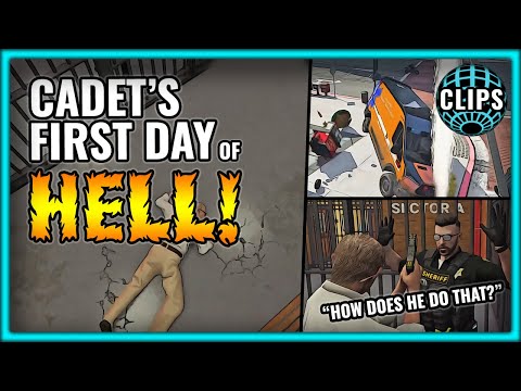 JAMES RANDAL CADET'S FIRST DAY OF HELL!