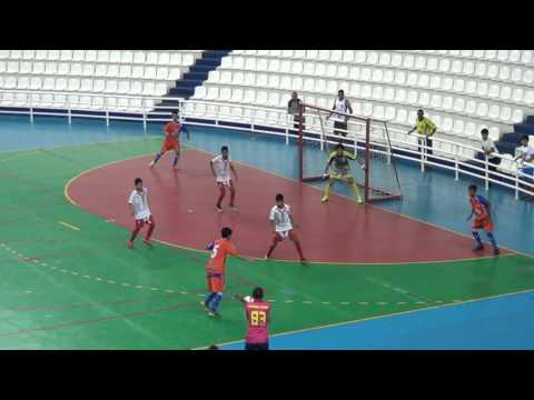 Sul América x Recanto - Sistema defensivo com um jogador a menos.