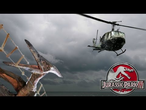 The Truth About The Pteranodon vs Helicopter Cut Ending Scene From Jurassic Park 3 Explained