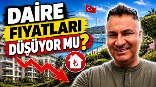 ANTALYA’DA DAİRE FİYATLARI DÜŞÜYOR MU⁉️EMLAK PİYASASINDAN SON HABERLER