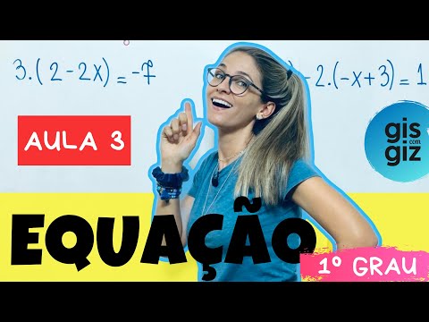EQUAÇÃO DO 1º GRAU 01
