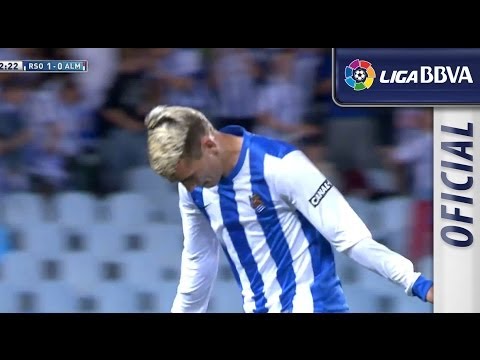 Gol de Griezmann (1-0) en el Real Sociedad - UD Almería - HD