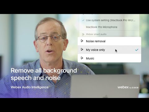 Video: Webex's new My Voice Only mode