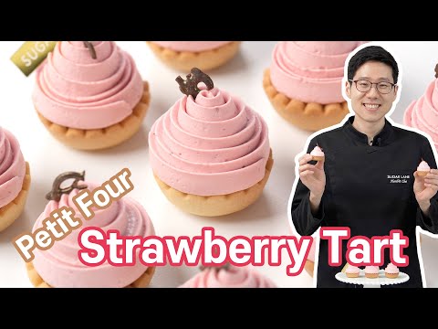 Strawberry Mini Tart Petit Four