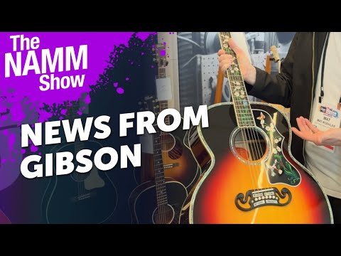 Gibson Century Collection – 100 Years of Gibson Flat-Tops! | NAMM 2026