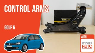 How to replace the control arms Golf mk6 🚗