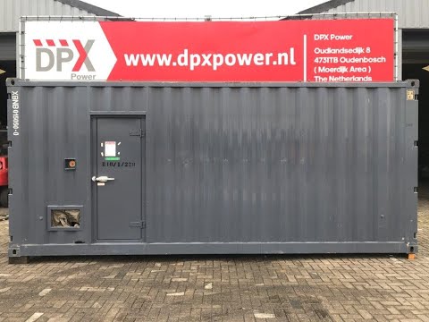 DPX Power: Loadtest Scania DC16 45A - 550 kVA Generator set - DPX-12154