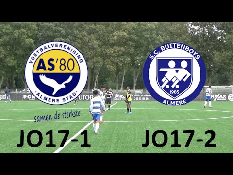 AS'80 JO17-1 - SC Buitenboys JO17-2 (16 oktober 2021)