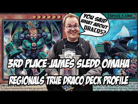 Yu-Gi-Oh! 3RD PLACE OMAHA NE REGIONAL TRUE DRACO - JAMES SLEDD
