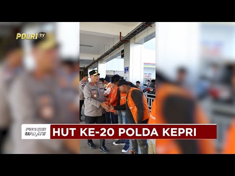 PRESISI UPDATE: POLDA KEPRI RAYAKAN HUT KE 20 DENGAN MENGGELAR BAKTI SOSIAL 05/03/2025 10.00