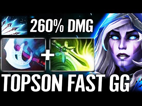 🔥 TOPSON Drow Ranger MID — 21min Manta + Butterfly Fastest GG 100% Outplayed Dota 2 Pro