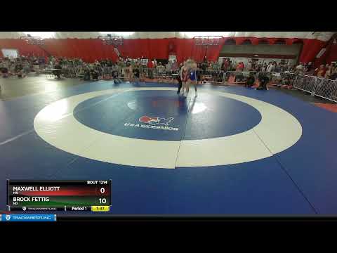 170 Lbs Cons. Round 1 - Maxwell Elliott, MN Vs Brock Fettig, ND 40a1