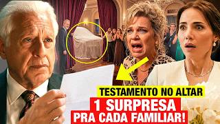 QUEM AMA CUIDA: Arthur lê TESTAMENTO no CASAMENTO e revela 1 SURPRESA PRA CADA FAMILIAR e pra NOIVA!