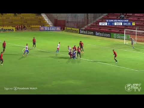 Sport x Desportiva Paraense melhores momentos copa são Paulo Jr 2020 grupo 28 rodada 1