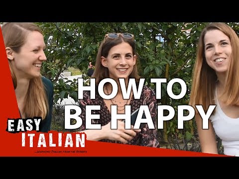 意大利人是一個幸福的民族嗎？| 意大利人是幸福的民族嗎？ (Are Italians a happy nation? | Easy Italian 20)