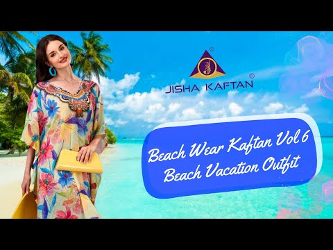 Beach wear short kaftan