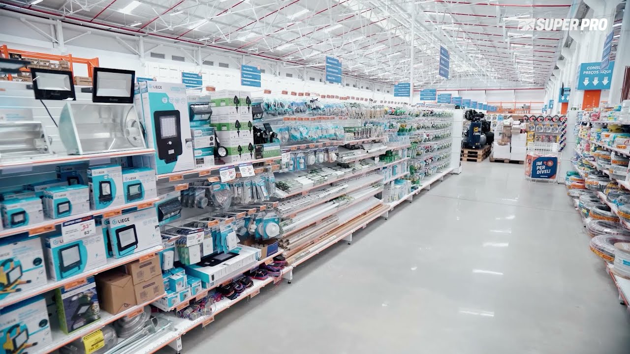Materiais Elétricos e Hidráulicos é na Super Pro!