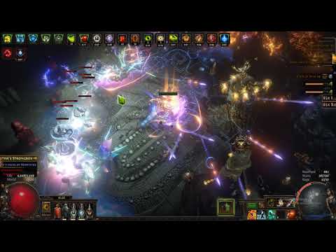 POE 3.17 COC Eye of Winter Lancing steel Deadeye Map Clear