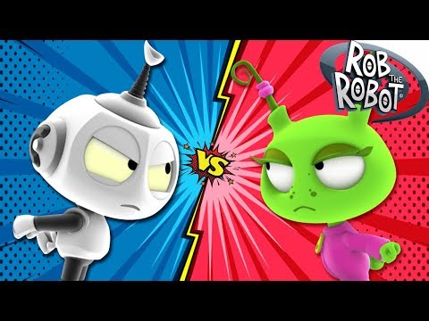 Learn Solving Fights |  Preschool Learning Videos | Rob The Robot