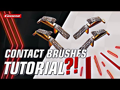 Tutorial 🪮 How to handle contact brushes | @Carrera