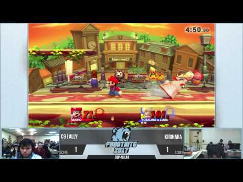 Frostbite 2017 Top 16: C9|Ally (Mario) vs Kirihara (RosaLuma)