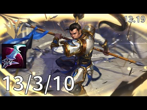 Xin Zhao Jungle vs Diana - EUW Master | Patch 13.19