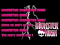 Monster High-Fright Song-lyrics 