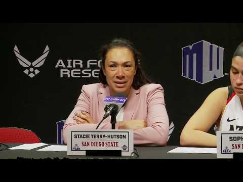 SDSU WOMEN'S HOOPS: AZTECS POSTGAME PRESS CONFERENCE vs. UTAH STATE