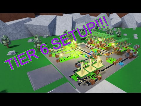 Factory Simulator Tier 6 Setup Tour!!! (Factory Simulator)