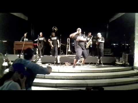 BIGREC & The Brass-A-Holics - I Get It In Live @ The French Quarter Fest 2014