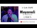 Moyanoli (l'exauceur) Lyrics + traduction française - Giselle DELEME (A/C: Athoms MBUMA)