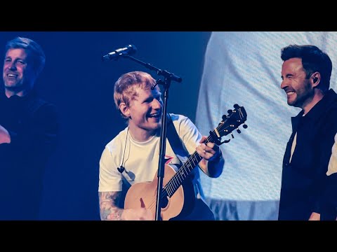 Ed Sheeran x Westlife - Flying Without Wings (Portman Road Stadium, Ipswich, 11 July 2025)