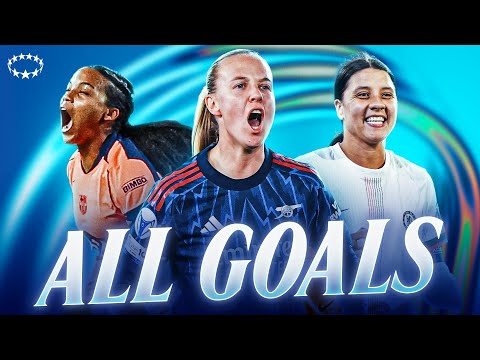 EVERY Women's Champions League Goal From Matchday 6!