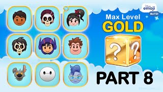 Disney Emoji Blitz GOLD Emojis (Part 8) - Max Level