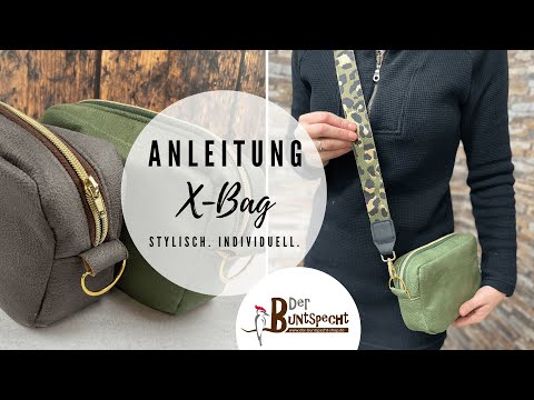 Nähanleitung Tasche X-Bag