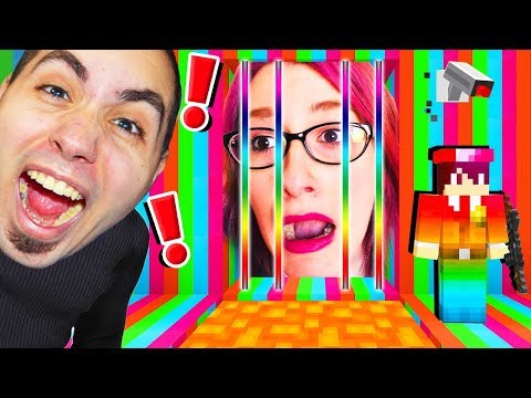 SALVIAMO ANNA DALLA PRIGIONE ARCOBALENO SU MINECRAFT!!