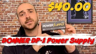 Video thumbnail for Donner Power Supply Review by Colin Lamb AKA: The Tone Wizard