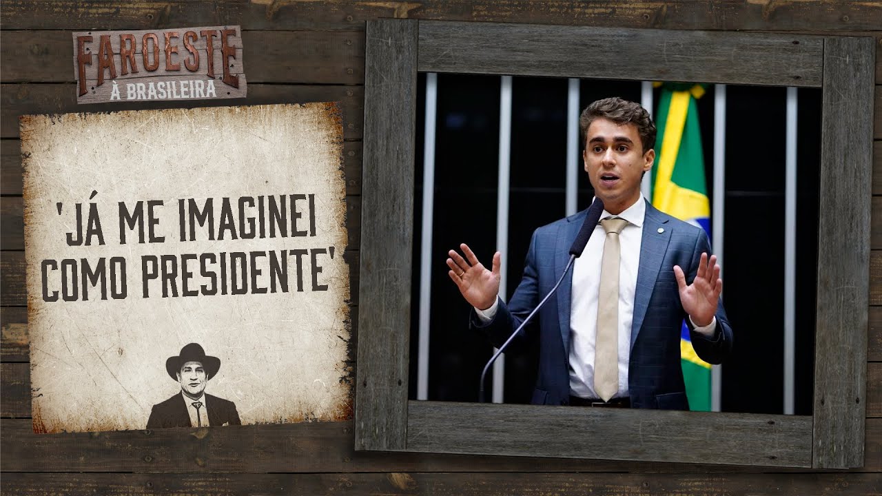 Nikolas cita inspiração em Milei e afirma: 'Já me imaginei como presidente'