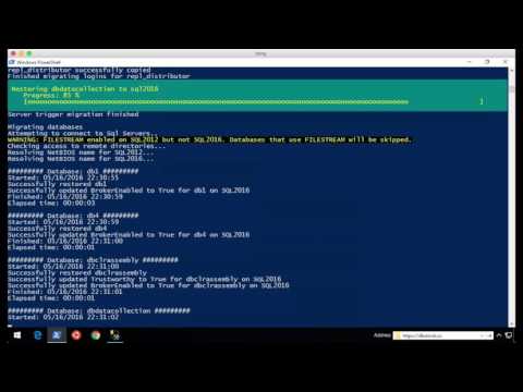 Sql Server Instance Migration With Powershell
