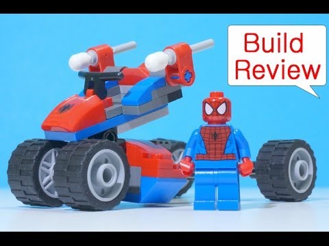 Vidéo LEGO Marvel 76014 : Spider-Trike contre Electro