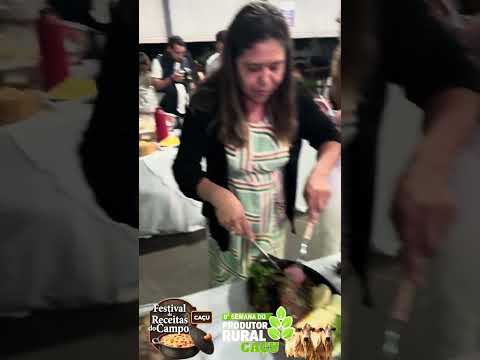 Festival de receitas de Caçu Goiás 