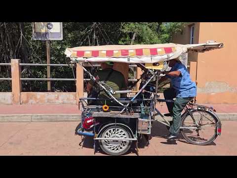 Transporte alternativo en Puerto El Triunfo