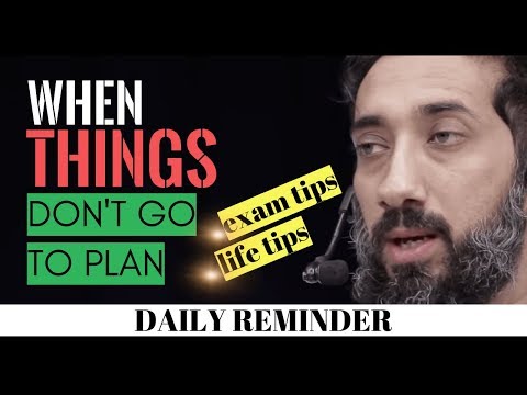 When things don’t go to plan Islam I Failure in exam Islam I Exam tips Islamic speech I Ramadan 2020