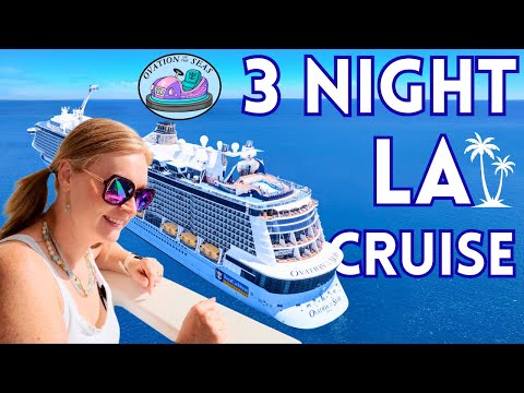 Thumbnail for Boarding Ovation of the Seas in LA - Day 1 Cruise Vlog - Royal Caribbean - Quantum Class Tour