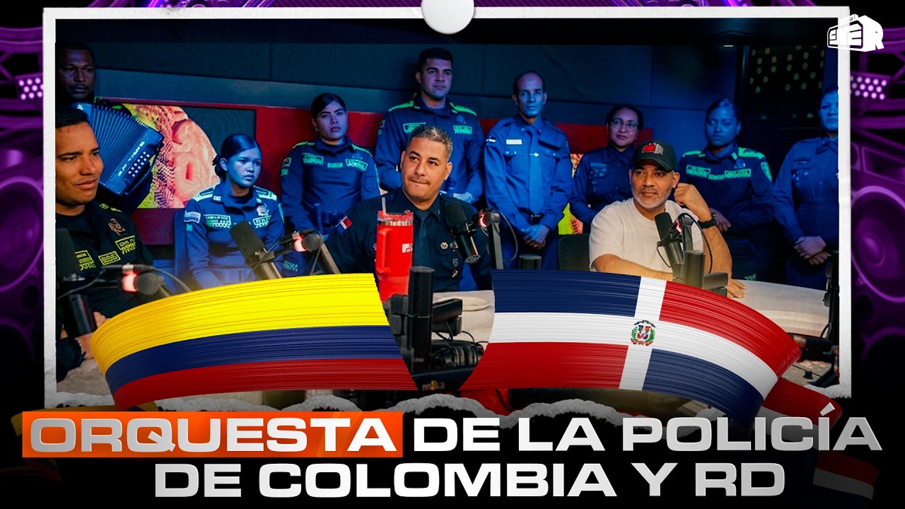EL JUNTE HISTÓRICO DE LA ORQUESTA INTERNACIONAL DE LA POLICÍA COLOMBIA Y RD