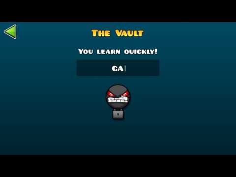 Потайное хранилище в Geometry dash! вербовка секретных иконок!