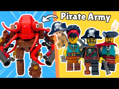 I Made a Insane Pirate Army in LEGO